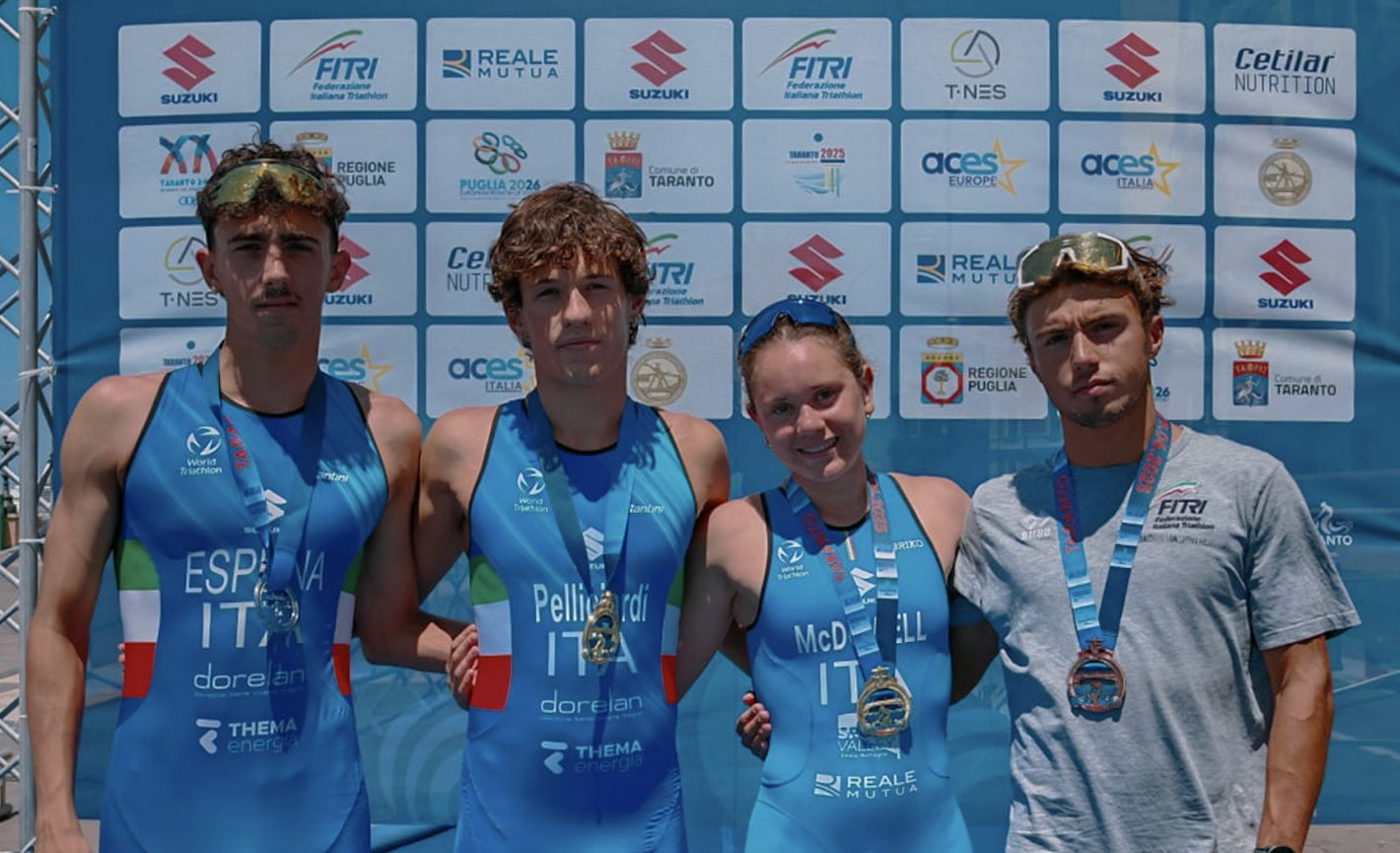 Trionfano McDowell e Pelliciardi ai Campionati del Mediterraneo